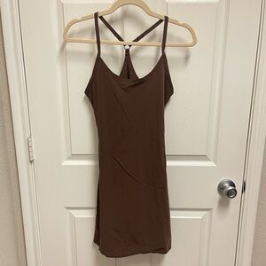 Outdoor Voices Brown Athletic Dress